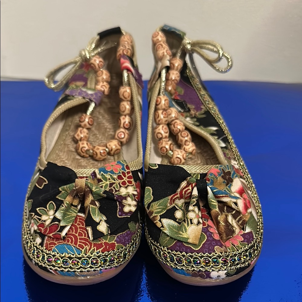 Floral Embellished Women's Shoes